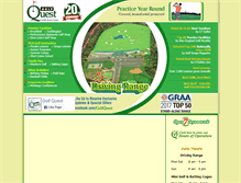 Tablet Screenshot of golfquestranges.com